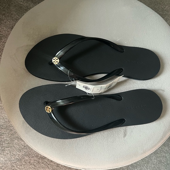 Tory Burch Black Chelsea Sandals - Picture 2 of 4
